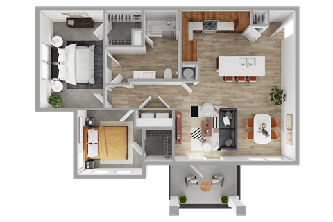 2 bed 2 bath at The Waverly at Winter Haven Apartments, Winter Haven, FL, 33884